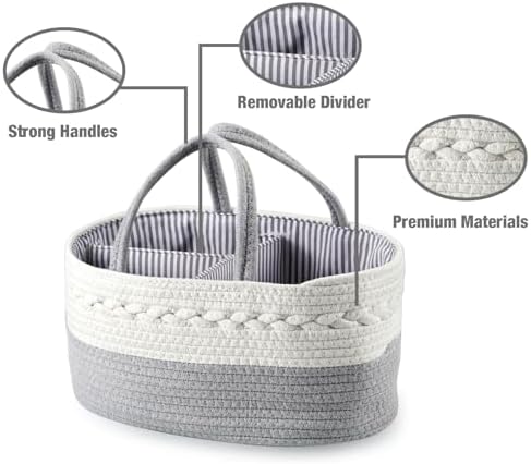 PandaEar Baby Diaper Caddy Organizer - Image 2