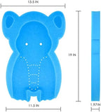 Soft Infant Bath Sponge Elephant Baby Bath Mat Newborn Comfy Foam Skid-Proof - Image 2
