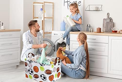 Rectangular Basketball Baskets, Football Basket Organizer.Baseball Basket - Image 3