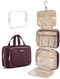 BAGSMART Toiletry Bag Hanging Travel Makeup Organizer by BAGSMART