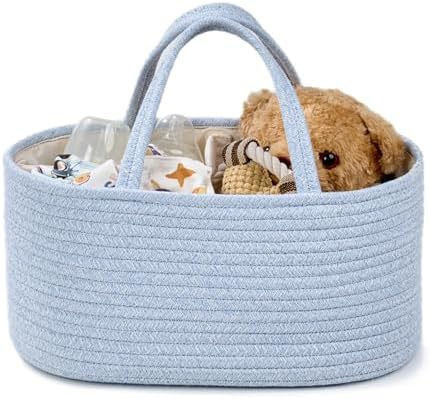 Diaper Caddy Organizer, Gift Basket by KODOMOORE