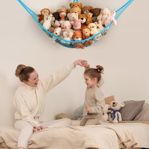 Stuffed Animal Storage Hammock Net Corner - Image 2