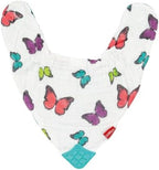 Nuby Reversible 100% Natural Cotton Muslin 3 Piece Teething Bib - Image 2