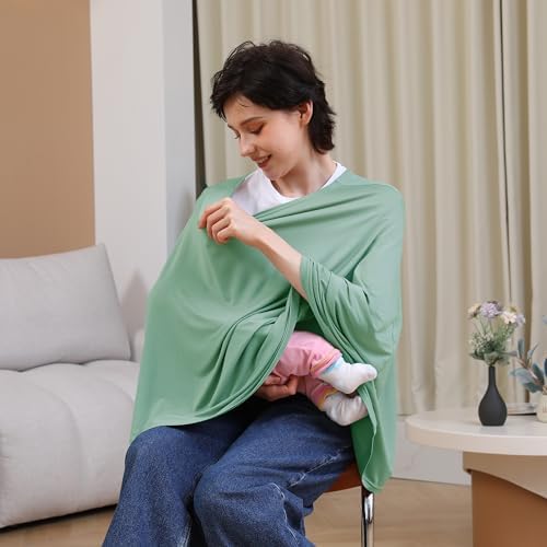 Seejoy Multi-use Nursing Cover for Breastfeeding, 360°Full Coverage Nursing - Image 5