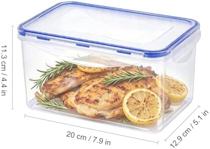 KIGI Food Storage Containers, Medium Deep, 2 Pack - Image 3