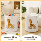 Kids Laundry Basket Baby Hamper - Image 3