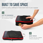 TRIPPED Travel Gear Large Compression Packing Cubes 7-Piece Set - Image 5