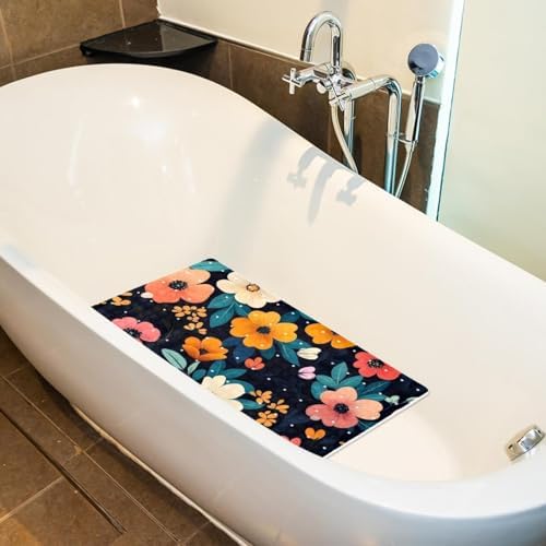 Shower Mat Bathtub Mat, 26.8x15.1 inch, Non-Slip Bath Mat - Image 4