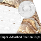 Bath Tub Shower Mat, Washable Bathtub Floor Mats, Suction Cups and Drain Holes - Image 3