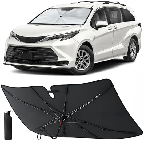 EcoNour Foldable Windshield Sun Shade Window Tint Fit by EcoNour