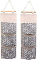 Over The Door Closet Organizer, 2 Packs Waterproof Wall Hanging Storage Bags by KuAoyoja