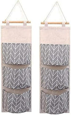 Over The Door Closet Organizer, 2 Packs Waterproof Wall Hanging Storage Bags by KuAoyoja