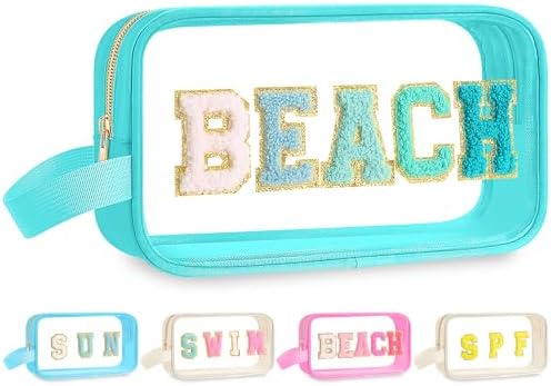 Kacctyen Clear Beach Pouch Bag Waterproof Swim Spf Makeup Sunscreen Bag by Kacctyen