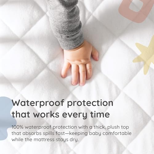 Margaux & May Crib Mattress Protector, Oeko-TEX® Certified - Image 5