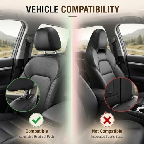 Back Seat Car Organizer, 2 Cup Holders, Tissue Holder, Phone Stand & Hooks - Image 5