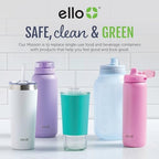 Ello Clean Start 4oz Glass Baby Food Storage Containers, 6 Pack, Sunny Shore - Image 6