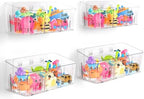 Bath Toy Storage 4 Packs, Large Bath Toy Holder by Lysam