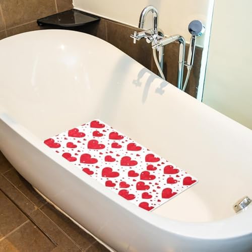 Shower Mat Bathtub Mat, 26.8x15.1 inch, Non-Slip Bath Mat - Image 5