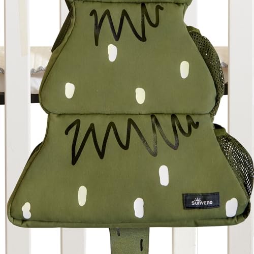 SUNVENO Hanging Diaper Caddy for Crib, Baby Diaper Stacker and Nursery Organizer - Image 5
