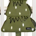 SUNVENO Hanging Diaper Caddy for Crib, Baby Diaper Stacker and Nursery Organizer - Image 5