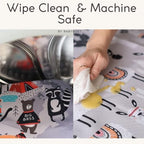 Splat Mat for Baby – Under High Chair Floor Mat Protects Wood, Vinyl and Carpet - Image 4