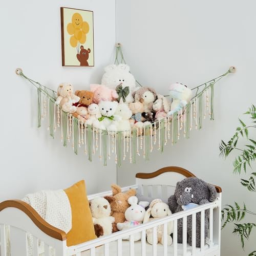 Pretty Jolly Stuffed Animal Storage Hammock - Image 7