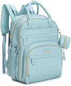 BabbleRoo Leather Diaper Bag Backpack by BabbleRoo