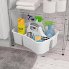 JOEY'Z Extra Large 5 Gallon Divided Cleaning Caddy Organizer - Image 3