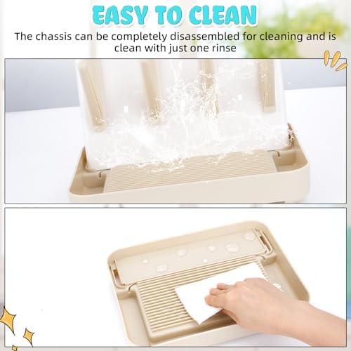 Baby Bottle Drying Rack: Space Saving Vertical Bottle Drying Holder - Image 6