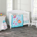 EVERYDAY KIDS 3 Piece Girls Crib Bedding Set by EVERYDAYKIDS