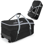 Car Seat Travel Bag with Wheels Compatible with UPPAbaby Aria and Mesa by GRAOSO