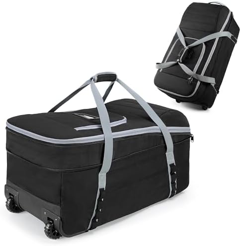 Car Seat Travel Bag with Wheels Compatible with UPPAbaby Aria and Mesa by GRAOSO