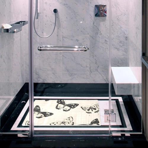 Non Slip Shower Mat Bathtub Mat 15.1x26.8 Inch, Quick Dry Bath Mat - Image 6