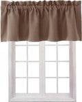 Hiasan Cappuccino Valance Curtains by Hiasan