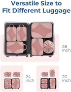 Bagsmart Compression Packing Cubes, Travel Bag Cruise Ship Essentials - Image 3