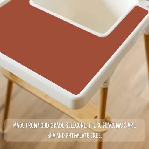 High Chair Placemat for IKEA Antilop Baby High Chair, Silicone Placemats - Image 3