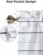 Vandarllin Sunflower Kitchen Curtains Valances - Image 7