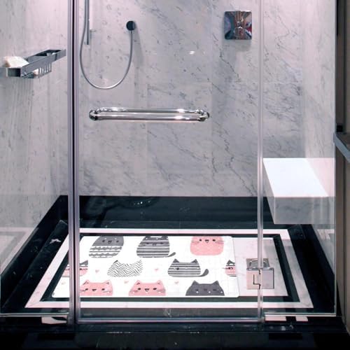 Shower Mat Non Slip, 26.8 x 15.1 Inch Bathtub Mat - Image 6