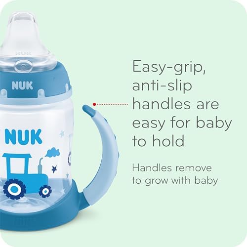 NUK Learner Cup, 10 Oz, Minnie Mouse – Soft Spout, Easy-Grip Handles, BPA Free - Image 3