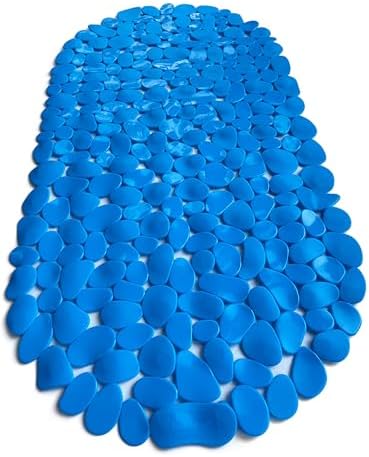 “Pebbles” Non-Slip Bathtub & Shower Mat 27”x14” Oval - Image 2