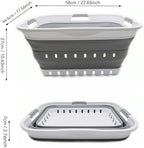SAMMART 42L Collapsible Plastic Laundry Basket - Image 3