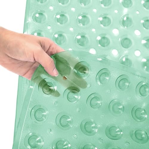Bathtub and Shower Mats, Extra Long Non-Slip Bath Tub Mat 39 x 16 Inch - Image 2