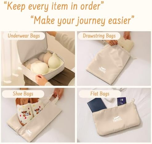 9 Set Packing Cubes for Travel Essentials - Image 5