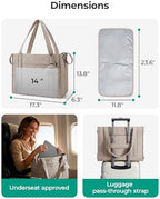BAGSMART Diaper Bag Tote Puffer Baby Bag Lightweight - Image 4