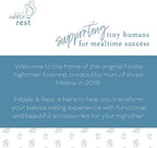 Nibble and Rest Highchair Insert, Compatible - Image 6