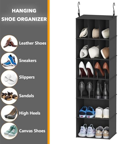 SpaceAid 2 Pack Hanging Closet Organizer and Storage - Image 6
