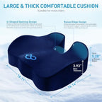 BlissTrends Thick Seat Cushion for Office Chair & Car Seat - Image 2