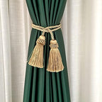 Curtain Tiebacks Handmade Curtain Holdbacks Rope - Image 4