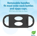 Dr. Brown’s Milestones Wide-Neck Transitional Sippy Bottle - Image 5