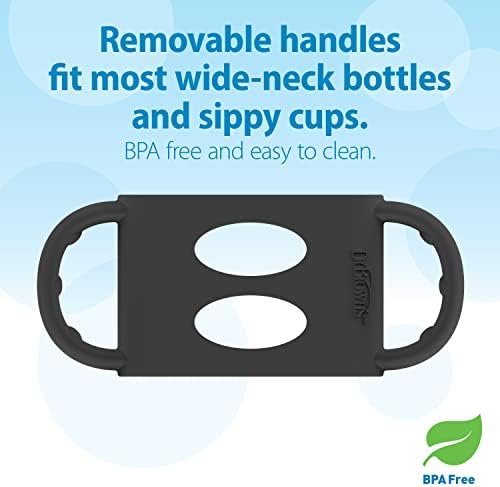 Dr. Brown’s Milestones Wide-Neck Transitional Sippy Bottle - Image 5